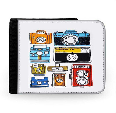 

Snoogg Men Multicolor Canvas Wallet(6 Card Slots), Multi