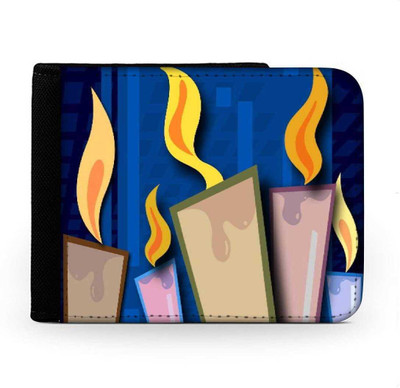 

Snoogg Men Multicolor Canvas Wallet(6 Card Slots), Multi