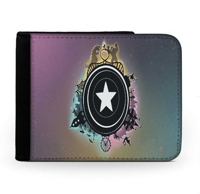 

Snoogg Men Multicolor Canvas Wallet(6 Card Slots), Multi