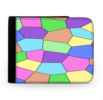 

Snoogg Men Multicolor Canvas Wallet(6 Card Slots), Multi