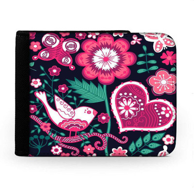 

Snoogg Men Multicolor Canvas Wallet(6 Card Slots), Multi