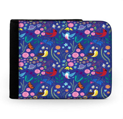 

Snoogg Men Multicolor Canvas Wallet(6 Card Slots), Multi