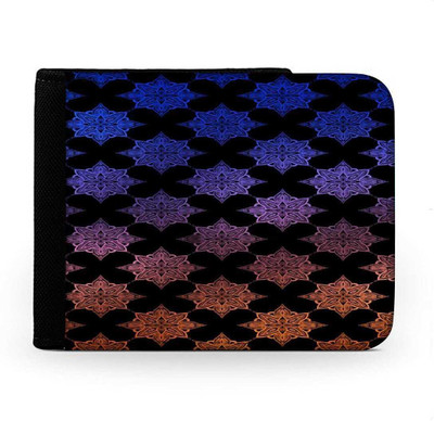 

Snoogg Men Multicolor Canvas Wallet(6 Card Slots), Multi