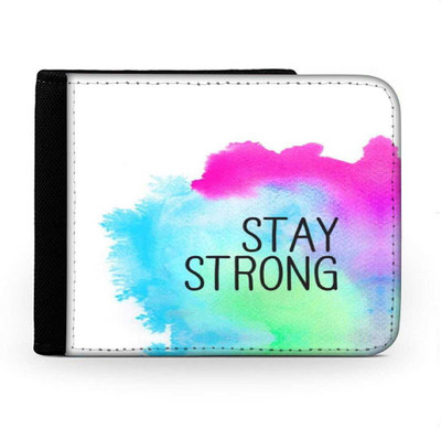 

Snoogg Men Multicolor Canvas Wallet(6 Card Slots), Multi