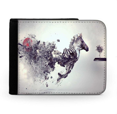 

Snoogg Men Multicolor Canvas Wallet(6 Card Slots), Multi