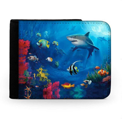 

Snoogg Men Multicolor Canvas Wallet(6 Card Slots), Multi