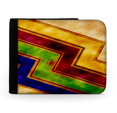 

Snoogg Men Multicolor Canvas Wallet(6 Card Slots), Multi
