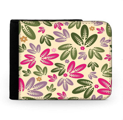 

Snoogg Men Multicolor Canvas Wallet(6 Card Slots), Multi