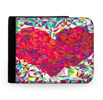 

Snoogg Men Multicolor Canvas Wallet(6 Card Slots), Multi