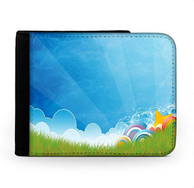 

Snoogg Men Multicolor Canvas Wallet(6 Card Slots), Multi