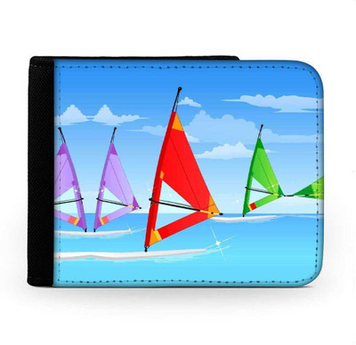 

Snoogg Men Multicolor Canvas Wallet(6 Card Slots), Multi