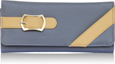 

Fantosy Women Grey Artificial Leather Wallet(5 Card Slots)