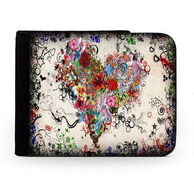 

Snoogg Men Multicolor Canvas Wallet(6 Card Slots), Multi