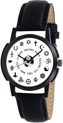 Nubela Religious Symbols New Black Color S1 Watch  - For Men   Watches  (NUBELA)