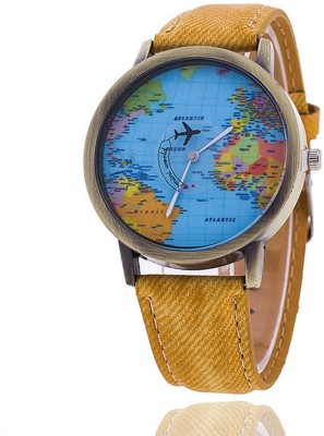 Greenleaf Excellent Mini World Analogue 23YE Travel Watch Watch  - For Men   Watches  (Greenleaf)