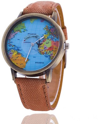 Greenleaf Excellent Mini World Analogue 23BR Travel Watch Watch  - For Men   Watches  (Greenleaf)