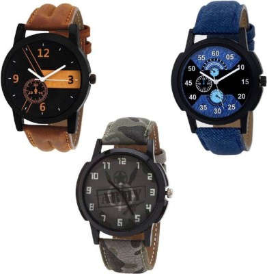 just like Fast selling New Stylish leathers Boy And Men watches Watch  - For Boys   Watches  (just like)