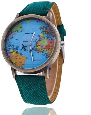 Greenleaf Excellent Mini World Analogue 23GR Travel Watch Watch  - For Men   Watches  (Greenleaf)