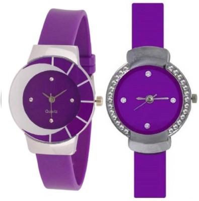PMAX PURPLE TWO FANCY COLLACTION WATCHES Watch  - For Girls   Watches  (PMAX)