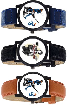 T TOPLINE New Design Dial and Fast Selling Watch For boys-Combo Watch -JR313 Watch  - For Boys   Watches  (T TOPLINE)