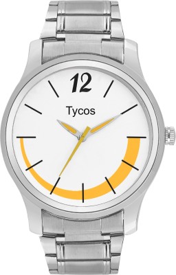 tycos tycos-625 Fantastica White Dial Chain Watch  - For Men   Watches  (Tycos)
