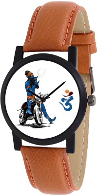 Greenleaf Stylish Om Bullet Bhole Print Analog 36 printed dial Watch Watch  - For Men   Watches  (Greenleaf)
