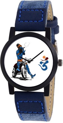 Greenleaf Stylish Om Bullet Bhole Print Analog 35 printed dial Watch Watch  - For Men   Watches  (Greenleaf)