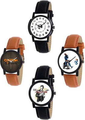 Orayan Youngsters Choice Combo S1-1_3_5_6 (Pack of 4) Watch  - For Men   Watches  (Orayan)