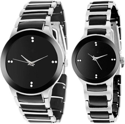 INDIUM PS0424PS NEW COUPLE WATCH LATEST FULL COUPLE SET WATCH ATTARCTIVE QUEEN -KING WATCH Watch  - For Couple   Watches  (INDIUM)