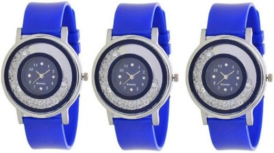PMAX Stylish BLUE DIAMOND FANCY COLLACTION Watch  - For Girls   Watches  (PMAX)
