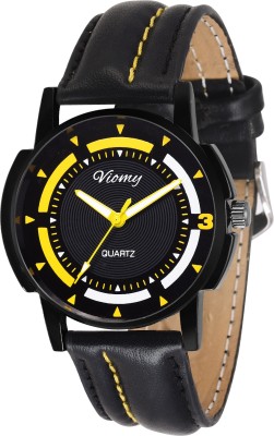VIOMY GS2013 MULTICOLORED DIAL WITH BLACK STRAP Watch  - For Men & Women   Watches  (VIOMY)