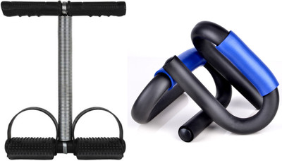 

S.Blaze Amazing Combo of Unisex Single Spring Tummy (Tucker) Trimmer Ab Exerciser(Multicolor)