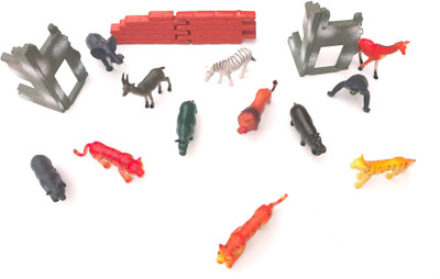 

Aparnas 6cm medium size wild animals for school projects and science exhibition for schools and colleges(Multicolor)