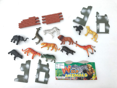 

Aparnas real looking wild animals for projects school exhibitions plastic for kids model making(Multicolor)