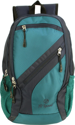

Hi-Speed Hi Speed 26 L Stylish WaterProof Backpack HS17CH29 TurquoiseGrey 26 L Backpack(Multicolor)