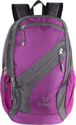 

Hi-Speed Hi Speed 26 L Stylish WaterProof Backpack HS17CH29 PurpleGrey 26 L Backpack(Multicolor)