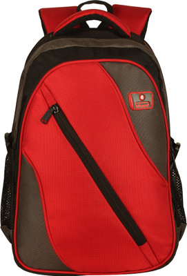 

Hi-Speed Hi Speed 26 L Stylish WaterProof Backpack HS17CH38 RedBrown 26 L Backpack(Red, Grey)