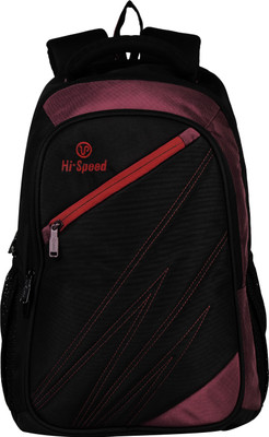 

Hi-Speed Hi Speed 26 L Stylish WaterProof Backpack HS17CH50 BlackMaroon 26 L Backpack(Multicolor)