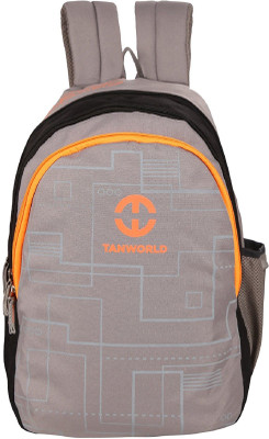 

Tanworld Twltbp08 4.5 L Laptop Backpack(Grey, Black), Multicolor