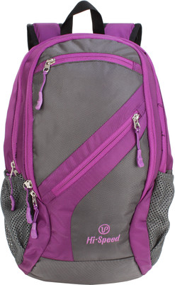 

Hi-Speed Hi Speed 26 L Stylish WaterProof Backpack HS17CH29 GreyPurple 26 L Backpack(Multicolor)