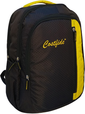 

costfide premium quality spacious laptop 25 L Backpack(Black)