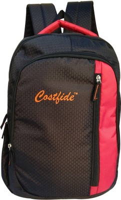 

costfide 15.6 inch Laptop Backpack(Black, Red)