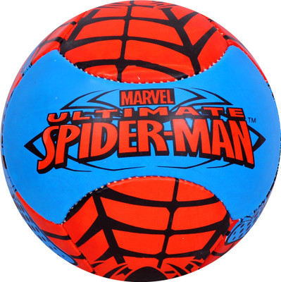 

STC Spiderman Football - Size: 5(Pack of 1, Red, Blue)