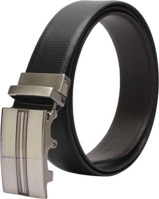 

Chisel Men Formal Black Genuine Leather Reversible Belt
