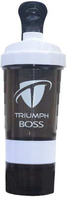 

Triumph Boss Black,White 500 ml Shaker(Pack of 1, Black, White)