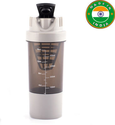 

HAANS Cyclone Shaker 500 ml Shaker(Pack of 1, Grey)