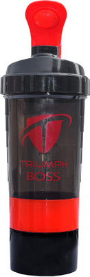 

Triumph Boss Black,Red 500 ml Shaker(Pack of 1, Black, Red)
