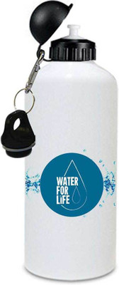 

Juvixbuy Water For Life White Sipper / Water Bottle With Free 1 Cap ( Aluminium ) 750ml 750 ml Sipper(Pack of 1, Multicolor)
