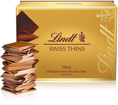 

Lindt Thins Dark Chocolate, 125g Bars(125 g)