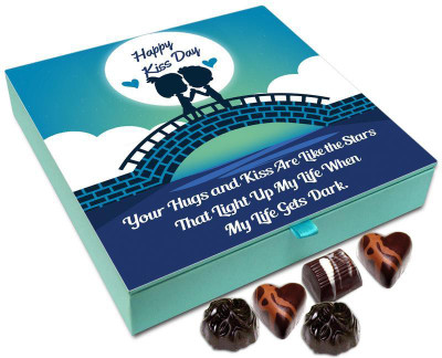 

Chocholik Kiss Day Gift Box - Your Hugs And Kisses Are Like Stars Chocolate Box - 9pc Truffles(108 g)